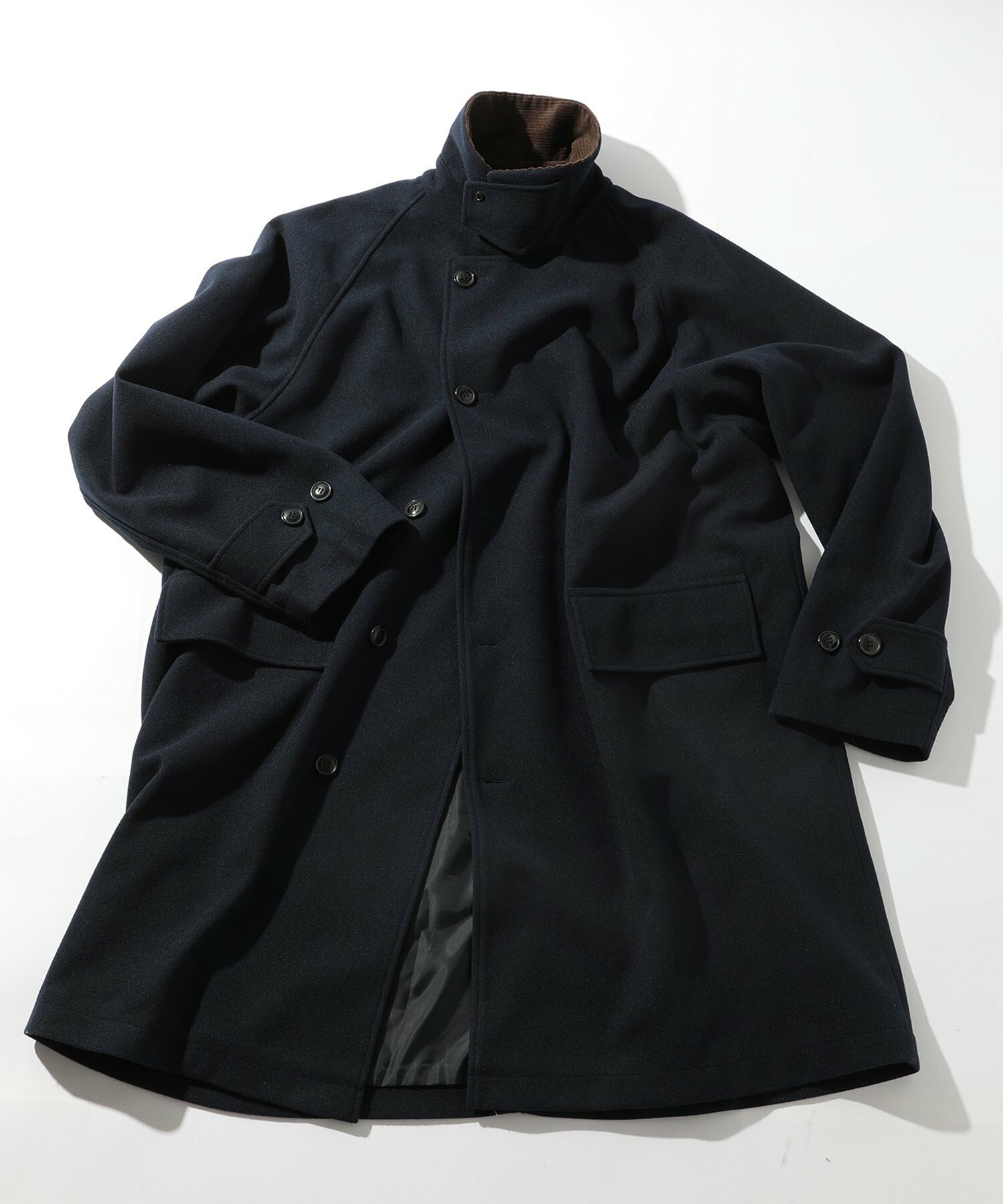SETUP7/■vintage archive coat ヴィンテージアーカイブコート スタンドカラー ステンカラーコート 重アウター 長袖